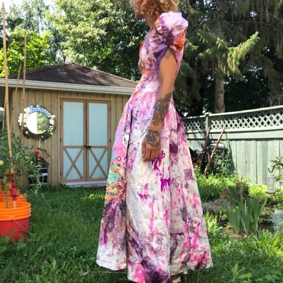 vintage wedding dress streetwear - Picture 4 of 4